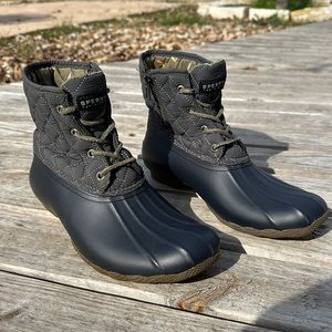 Sperry Top Sider rain boots Navy blue